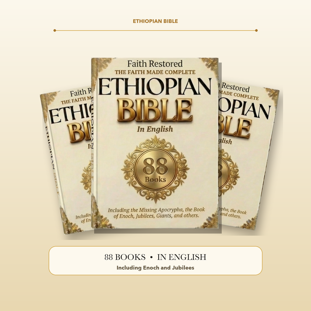 FaithRestored Complete Ethiopian Bible, 88 books in English